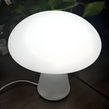 Danish White Mushroom Style Elegant Lamp