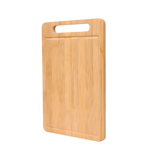 Double-Sided Natural Bamboo Kitchen Cutting Board