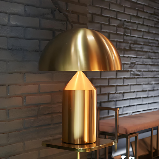 Minimalist Luxe Mushroom Lamp