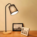 Linen Shade Desk Lamp