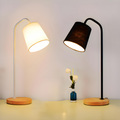 Linen Shade Desk Lamp