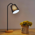 Linen Shade Desk Lamp