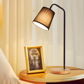 Linen Shade Desk Lamp