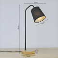 Linen Shade Desk Lamp