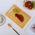 Double-Sided Natural Bamboo Kitchen Cutting Board